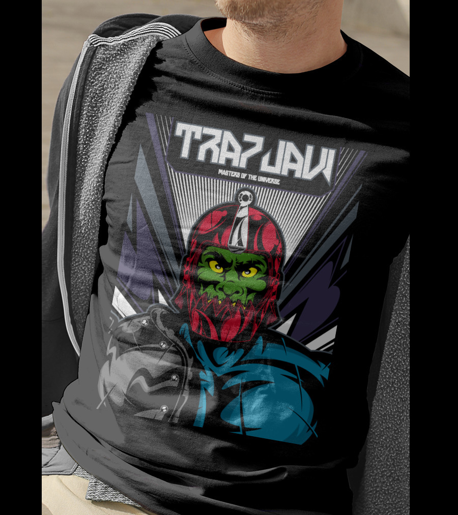 Trap Jaw Masters Of The Universe Vector T-Shirt