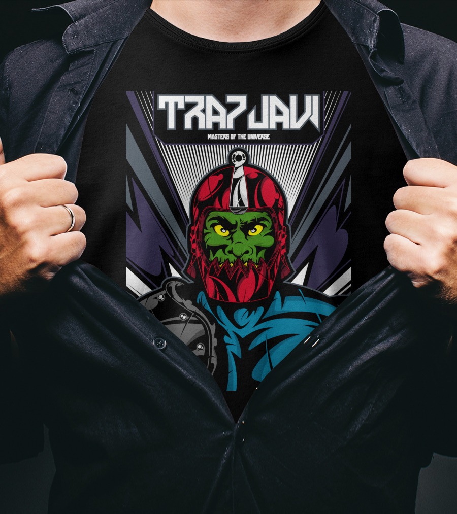 Trap Jaw Masters Of The Universe Vector T-Shirt