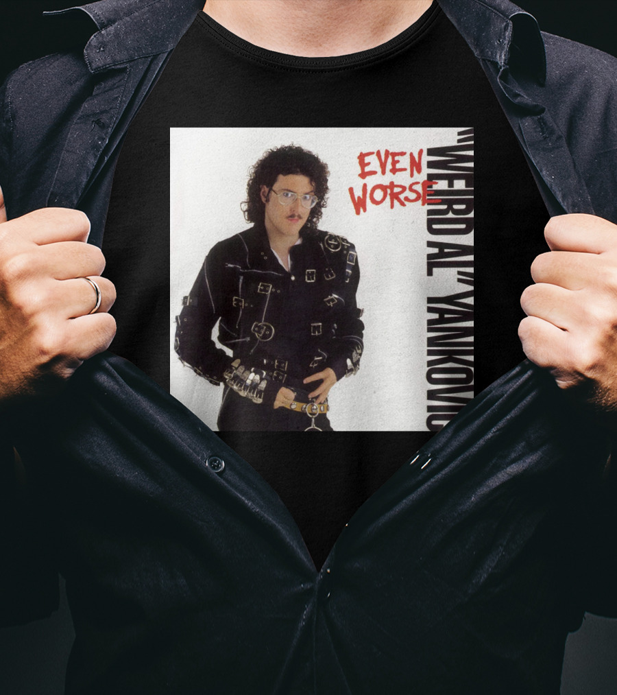 Weird Al Yankovic Even Worse Album Cover T-Shirt
