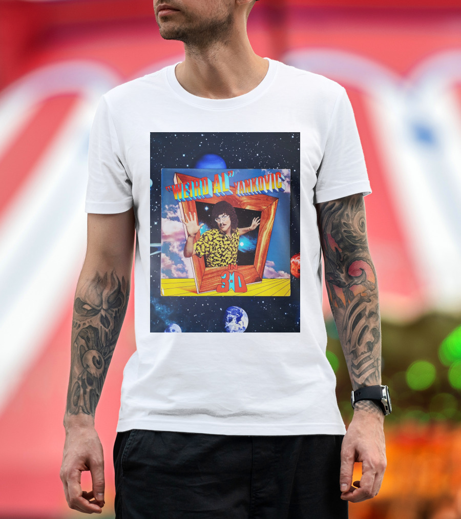 Weird Al Yankovic In 3-D Album Cover T-Shirt