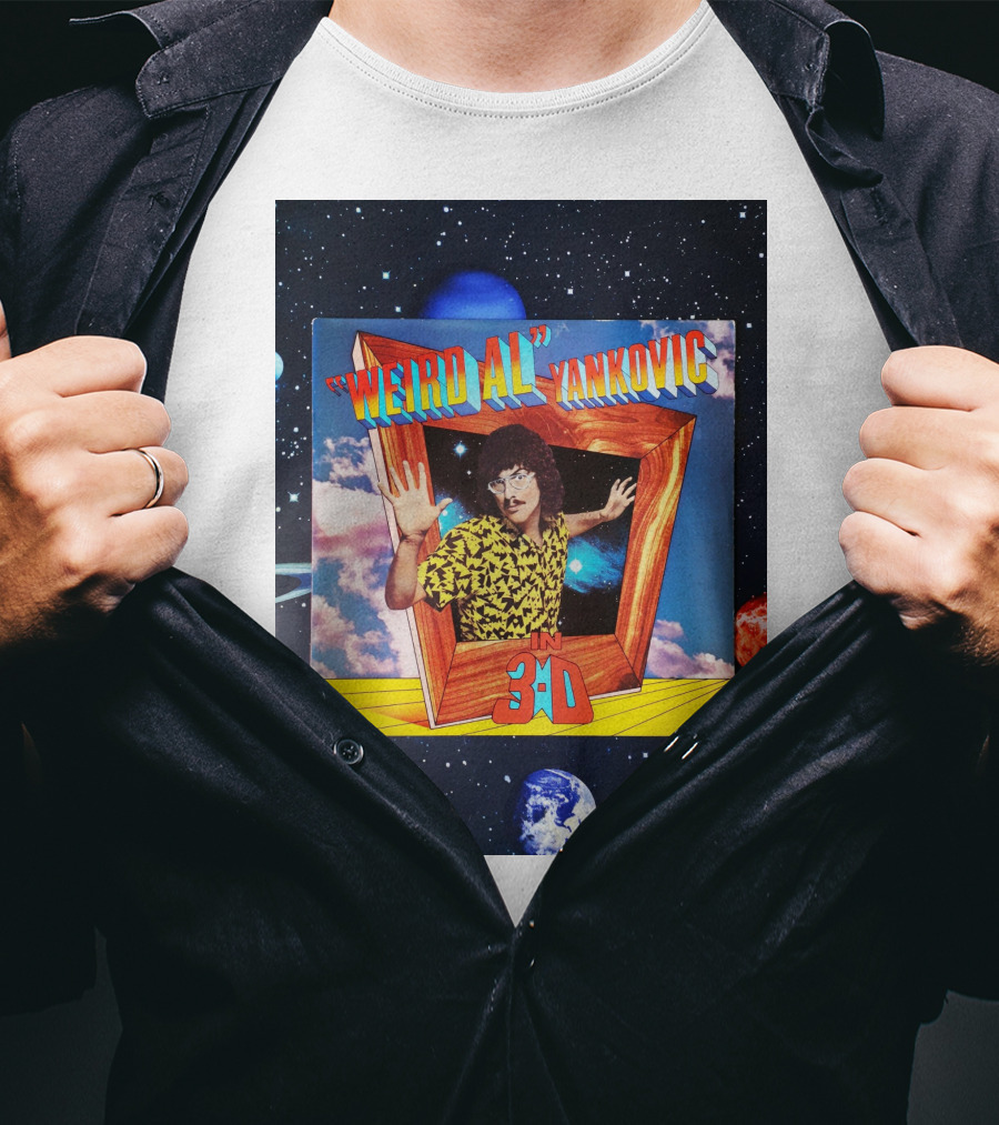 Weird Al Yankovic In 3-D Album Cover T-Shirt