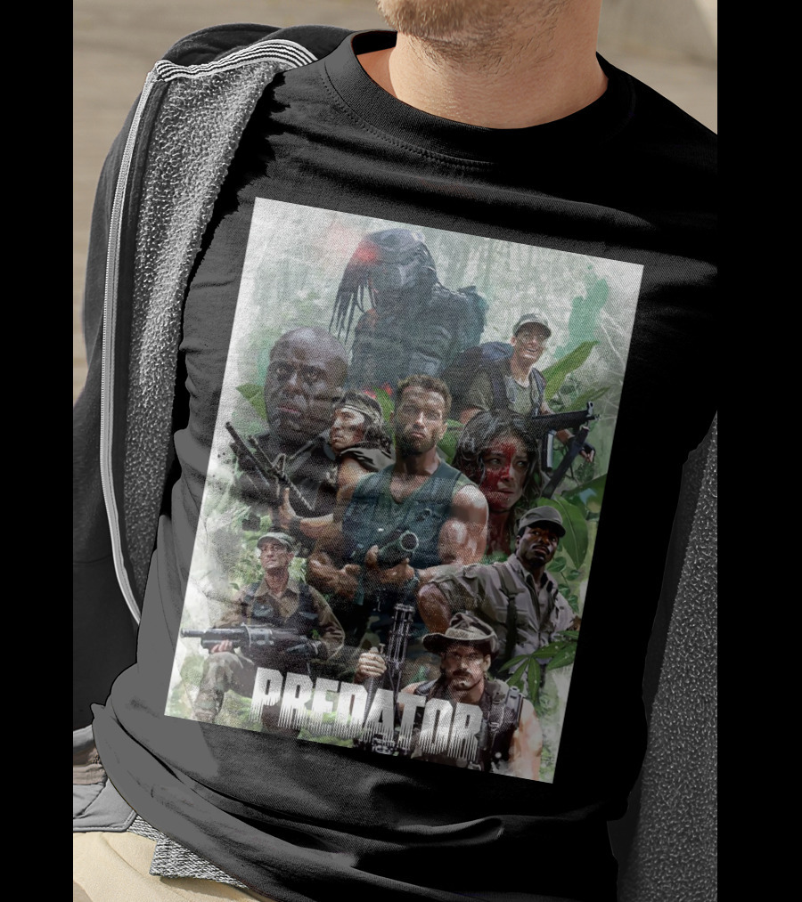 Predator Movie Characters T-Shirt