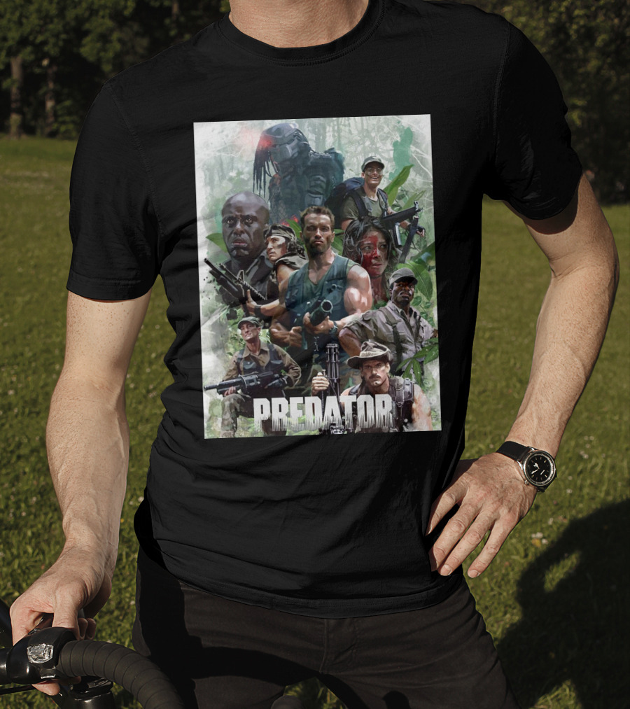Predator Movie Characters T-Shirt