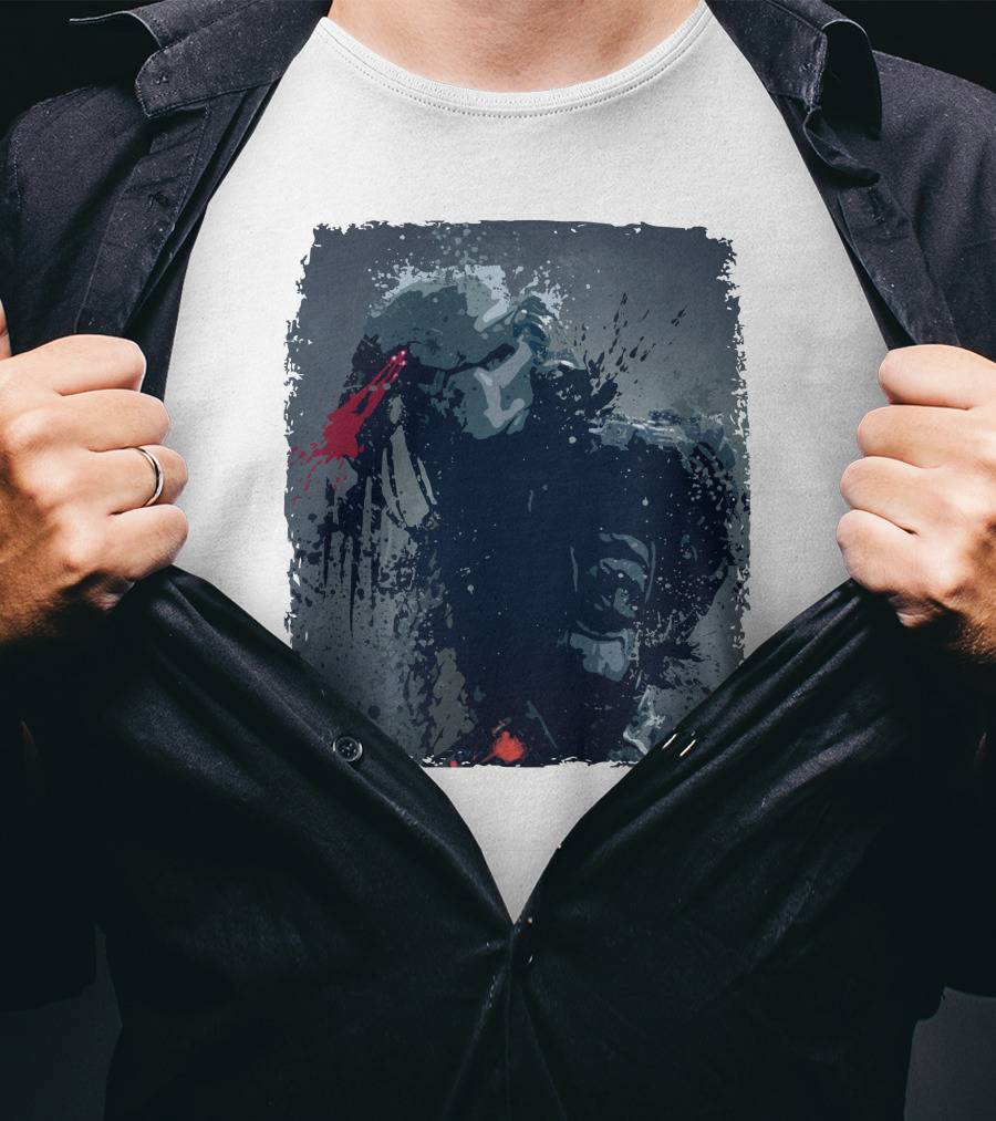 Predator Movie Iconic Sci-Fi Hunter T-Shirt