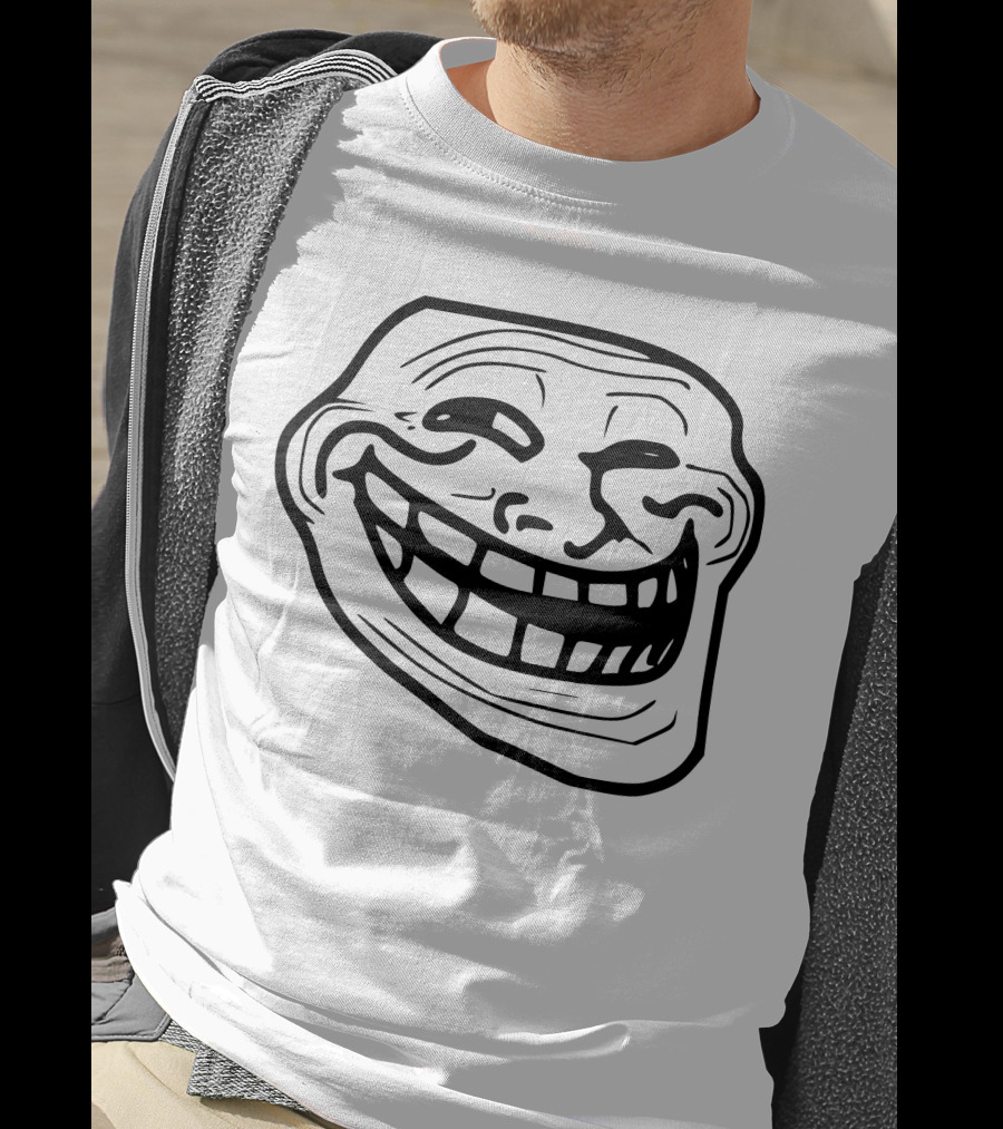 Ninja Troll Face Meme T-Shirt