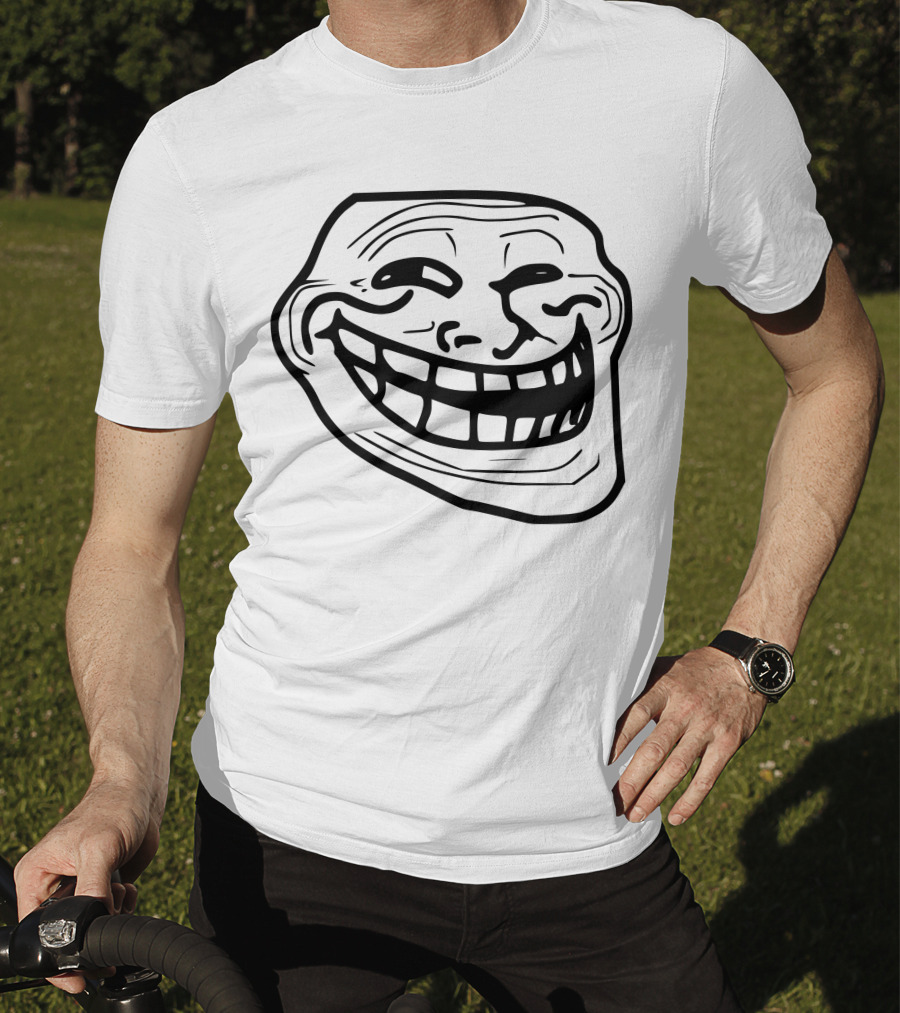 Ninja Troll Face Meme T-Shirt