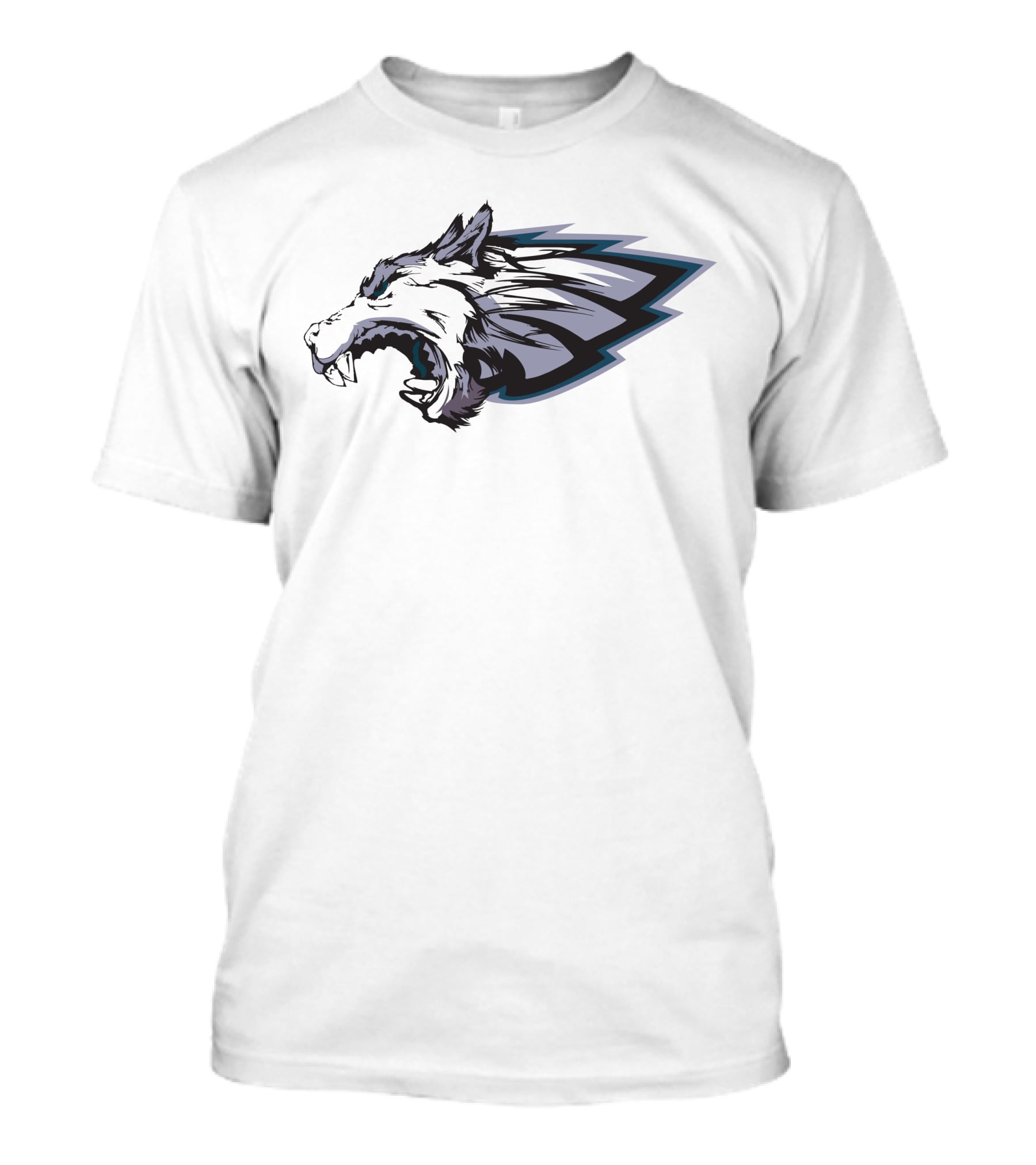 Eliot Shorr-Parks Darren Grimes X Eagles Wolf Head Wings T-Shirt