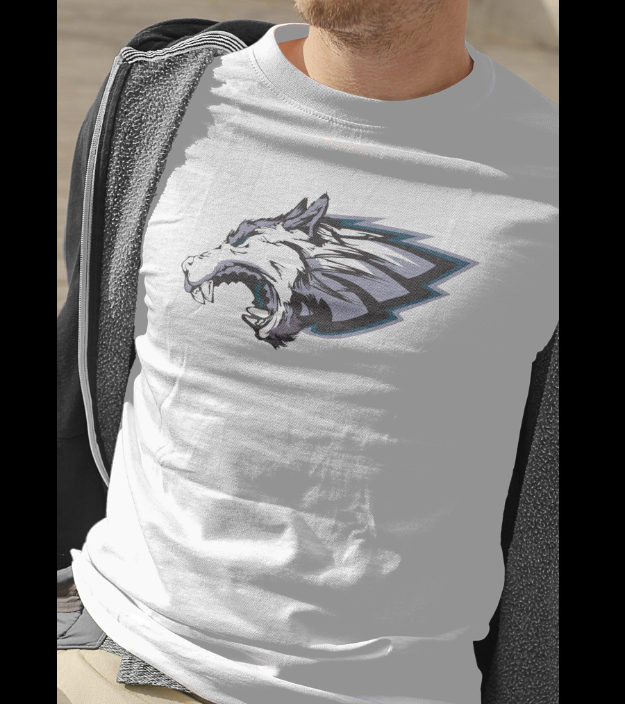 Eliot Shorr-Parks Darren Grimes X Eagles Wolf Head Wings T-Shirt