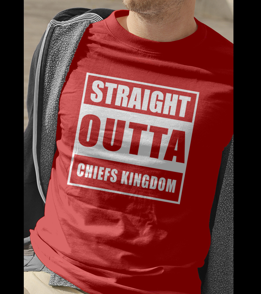 Straight Outta Chiefs Kingdom Red Friday Fan T-Shirt