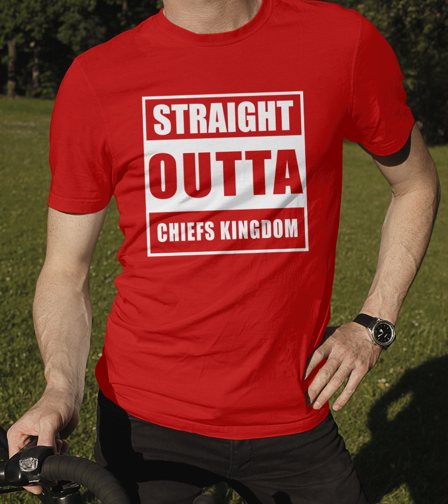 Straight Outta Chiefs Kingdom Red Friday Fan T-Shirt