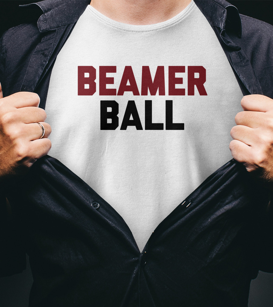 Beamer Ball White Shirt South Carolina Football Game Day T-Shirt