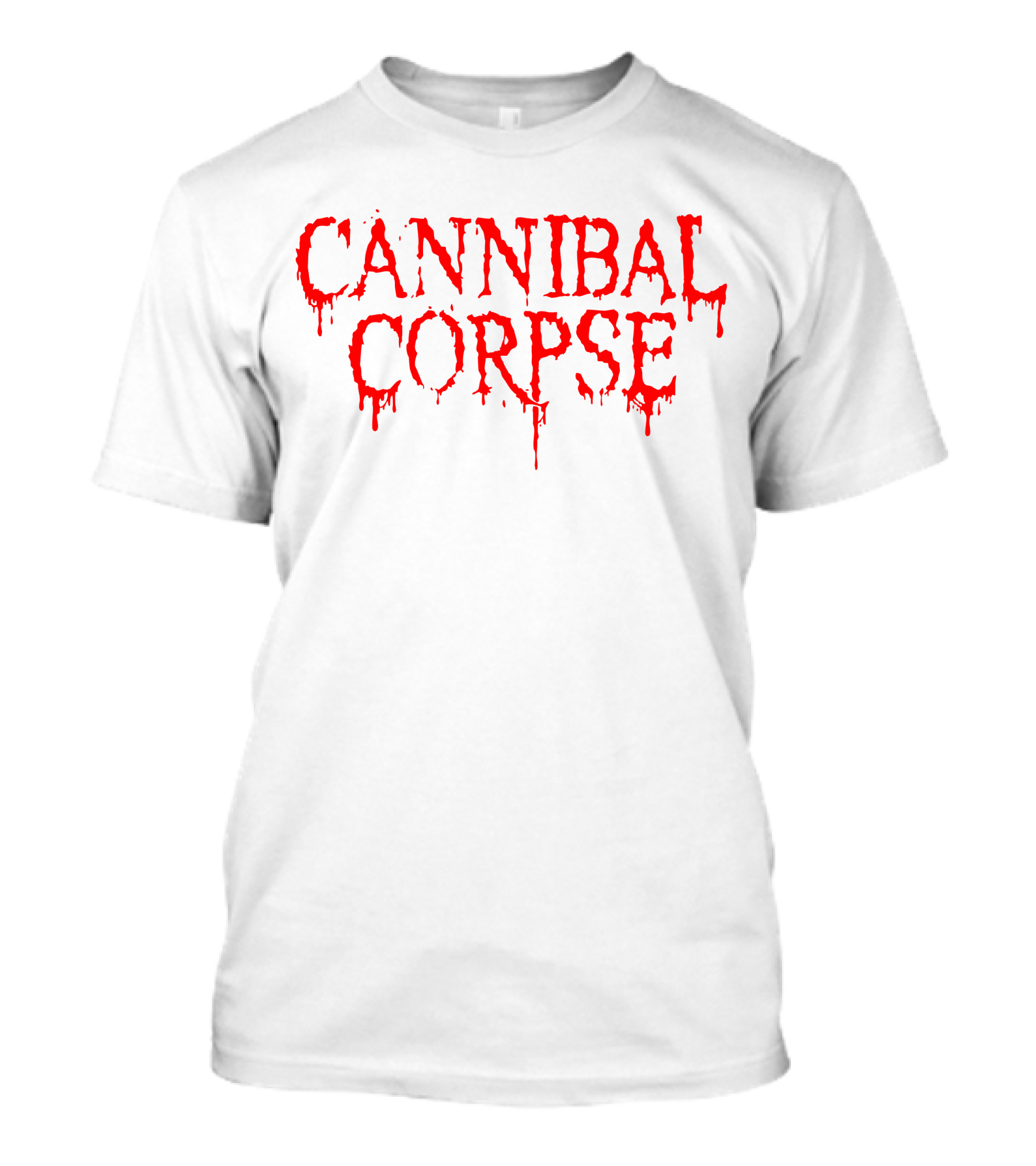 Cannibal Corpse Dripping Blood Text T-Shirt