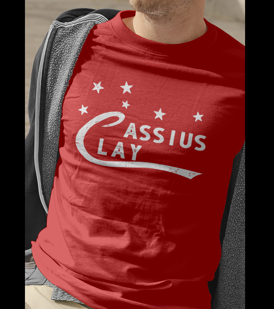 Patriot Cassius Clay Stars Red T-Shirt