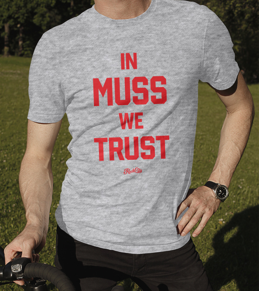 In Muss We Trust Rock City Grey T-Shirt