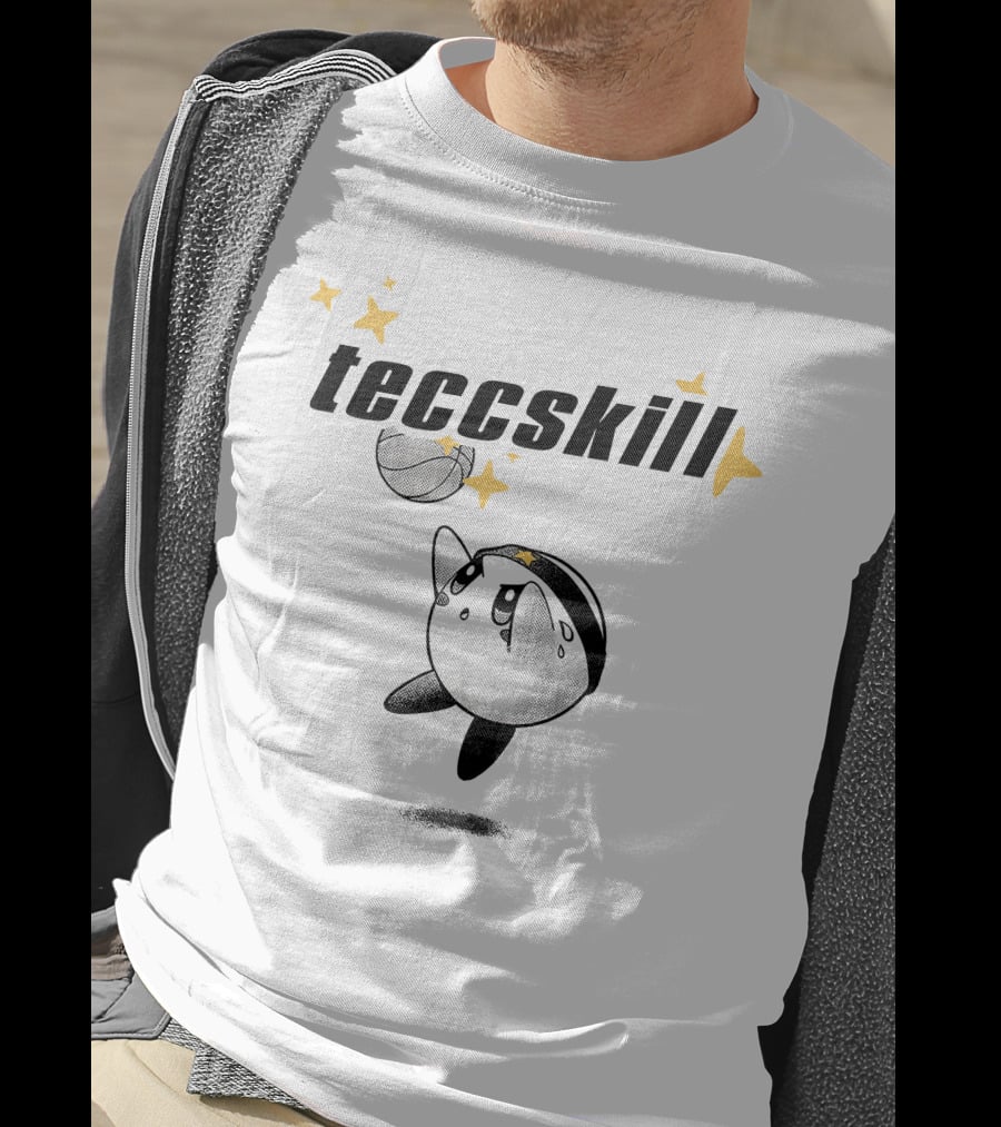 Teccskill Kirby Basketball Star Sparkle T-Shirt