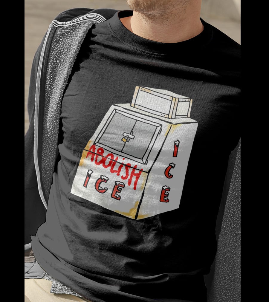 Abolish Ice Aoc Merch Ice Vending Machine T-Shirt