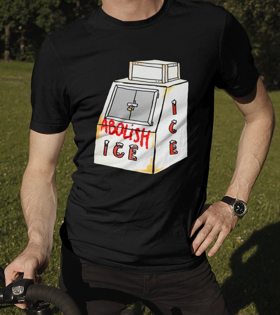 Abolish Ice Aoc Merch Ice Vending Machine T-Shirt