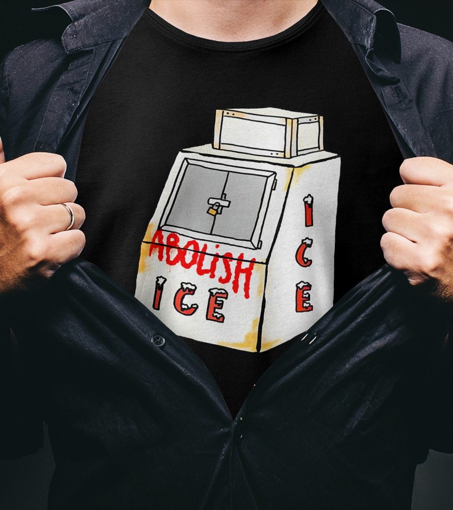 Abolish Ice Aoc Merch Ice Vending Machine T-Shirt