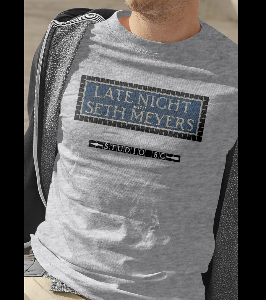 Late Night With Seth Meyers Studio 8G Subway T-Shirt