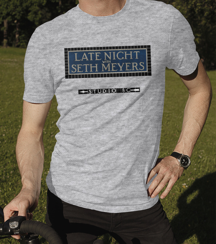 Late Night With Seth Meyers Studio 8G Subway T-Shirt