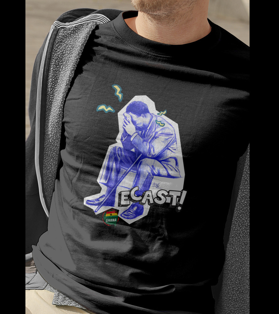 Enil Ecast Ghana Sitting Figure T-Shirt