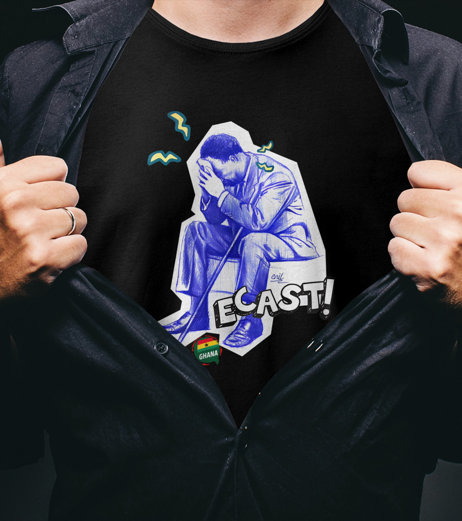 Enil Ecast Ghana Sitting Figure T-Shirt
