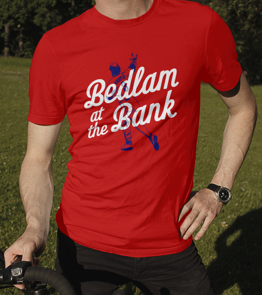 Bedlam At The Bank Harper Baseball Moment T-Shirt