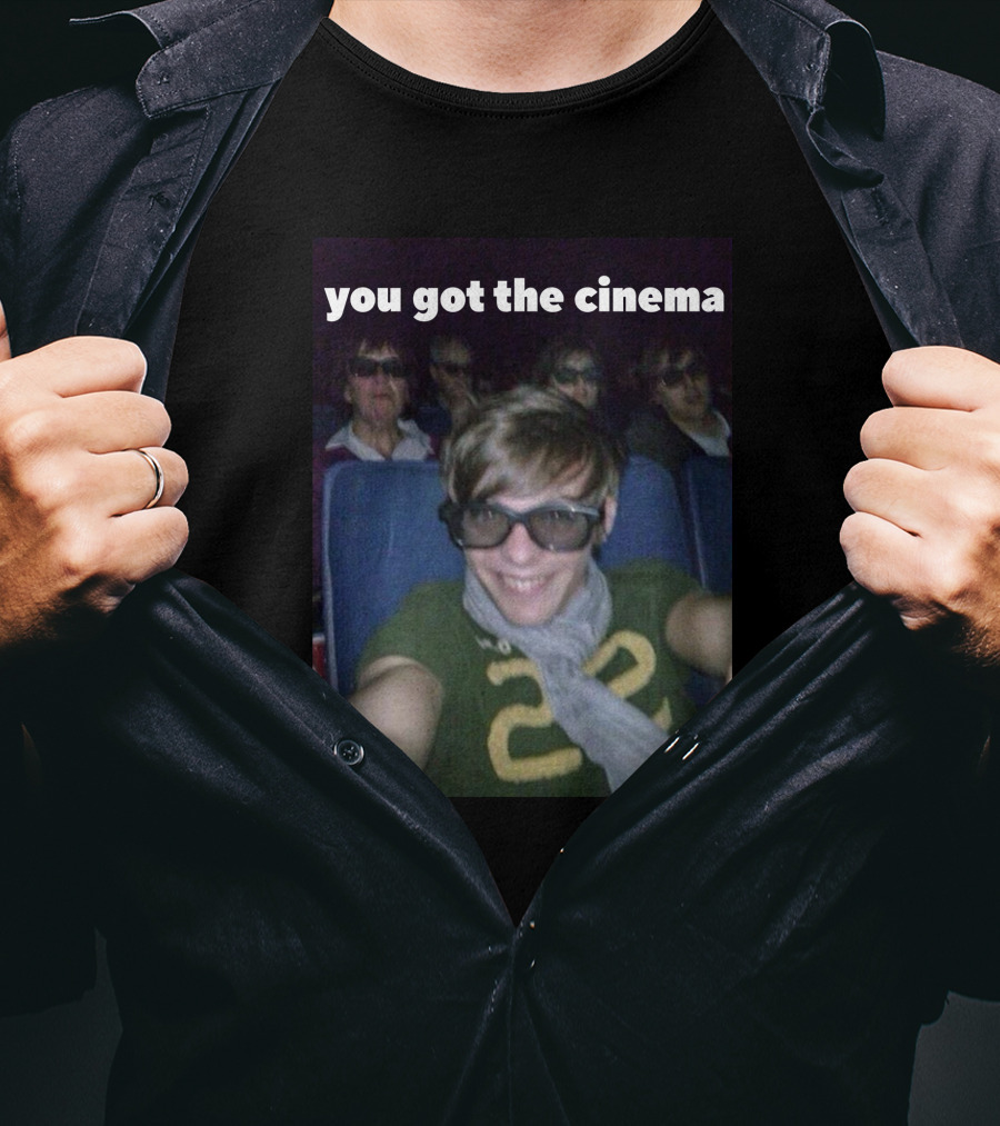 You Got The Cinema Selfie With Friends In 3D Glasses T-Shirt