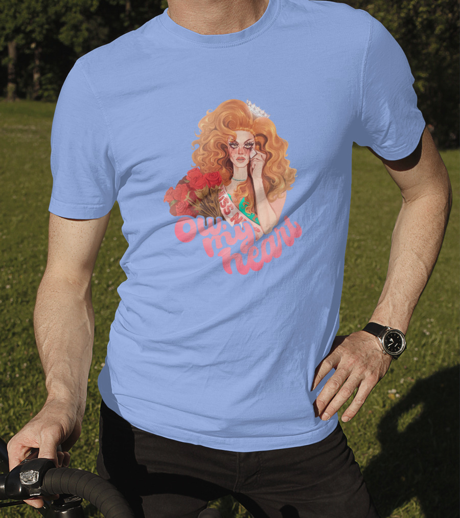 Ow My Heart Mybestjudy Pageant Roses T-Shirt