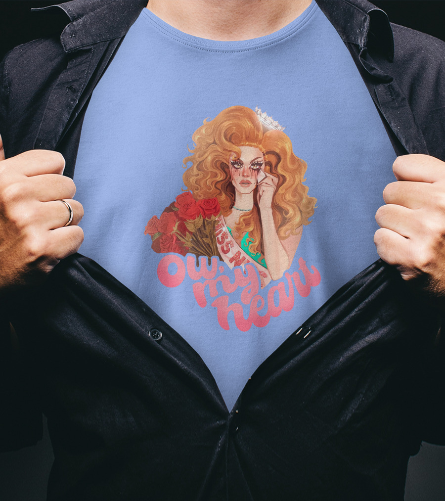 Ow My Heart Mybestjudy Pageant Roses T-Shirt