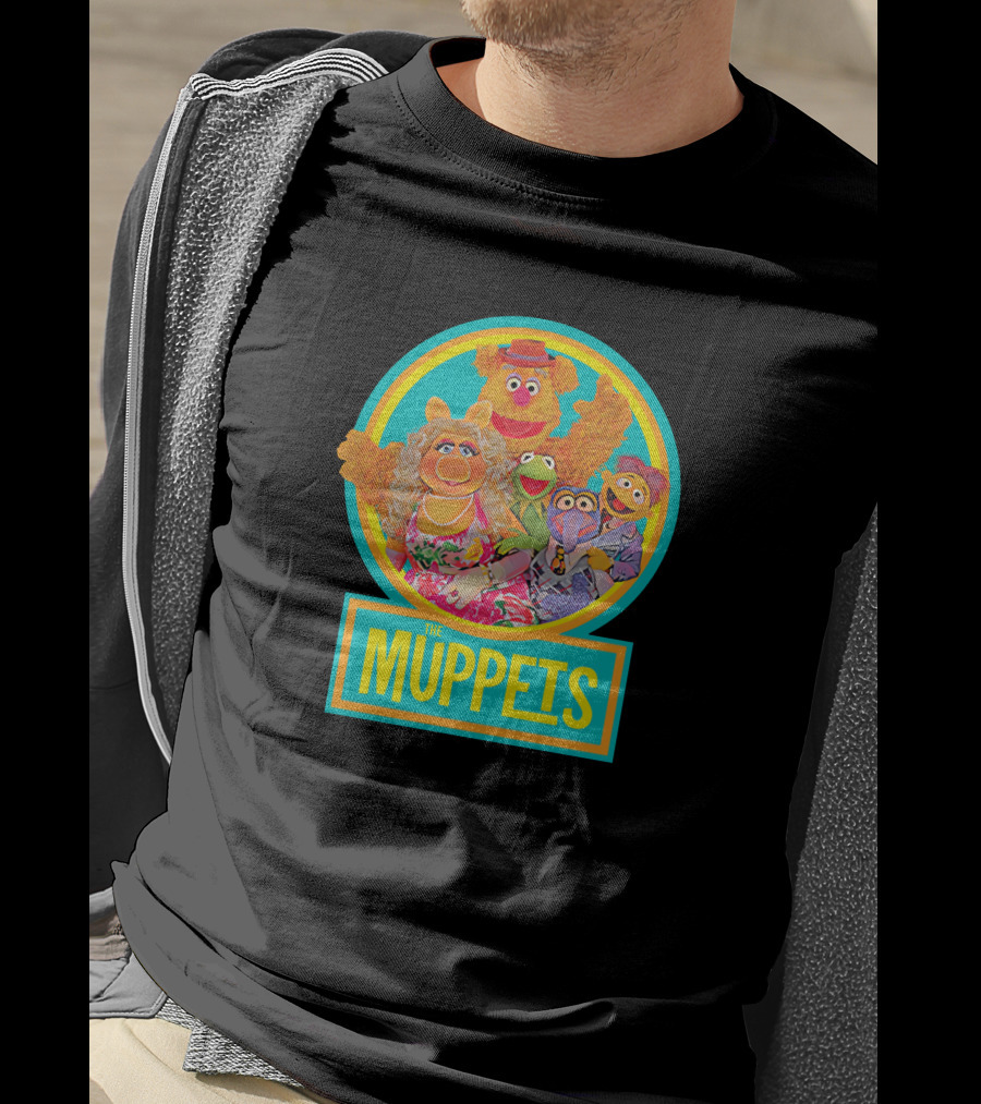 The Muppets Fozzie Miss Piggy Kermit Gonzo Animal T-Shirt