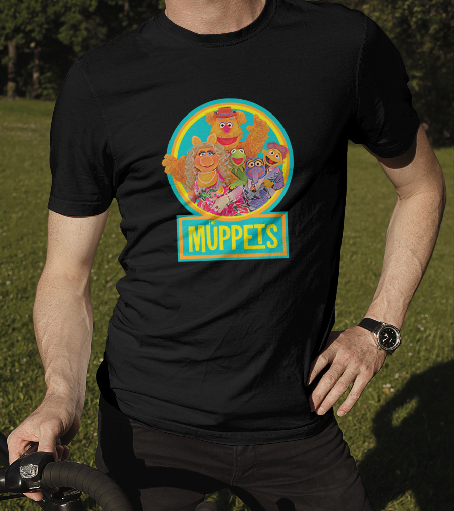 The Muppets Fozzie Miss Piggy Kermit Gonzo Animal T-Shirt