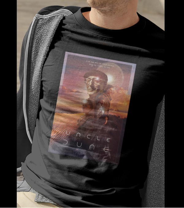 From The Mind Of Crado Sprano Make My Nephew An Egg Uncle Dune Sci-Fi Desert Saga T-Shirt