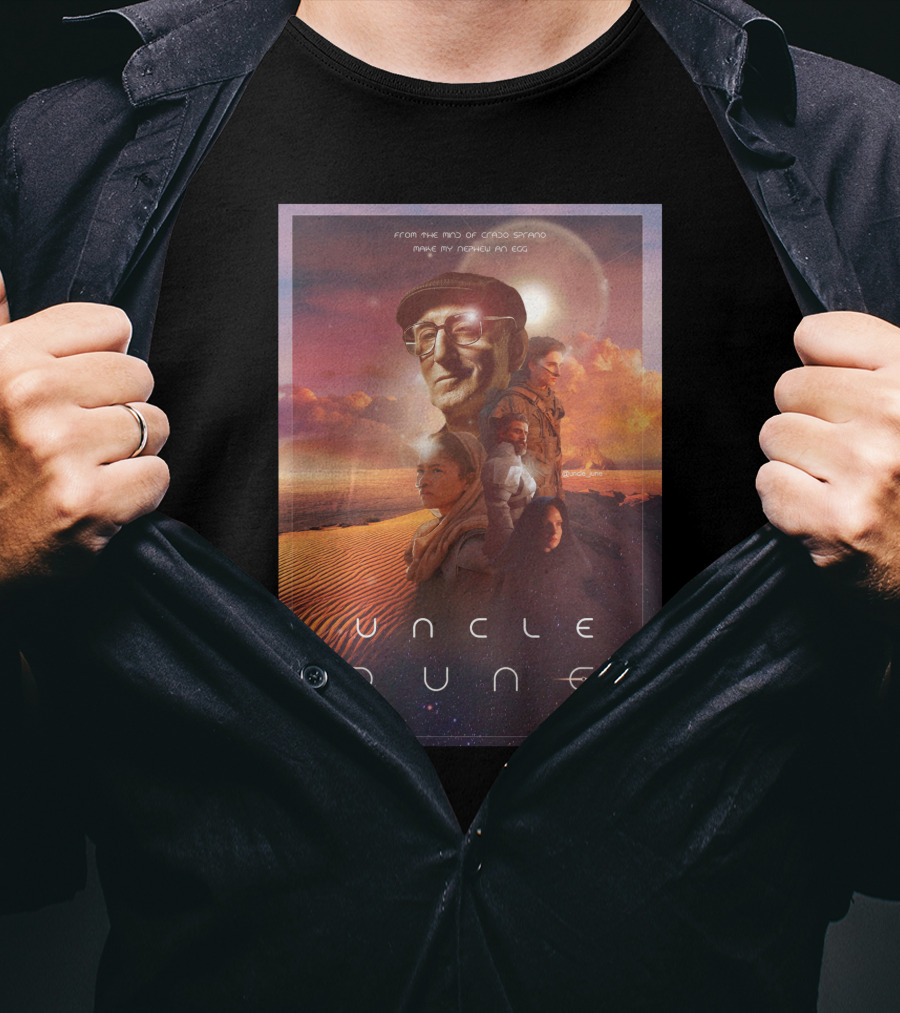 Uncle Dune From The Mind Of David Simko Music By Andrew M Coe T-Shirt