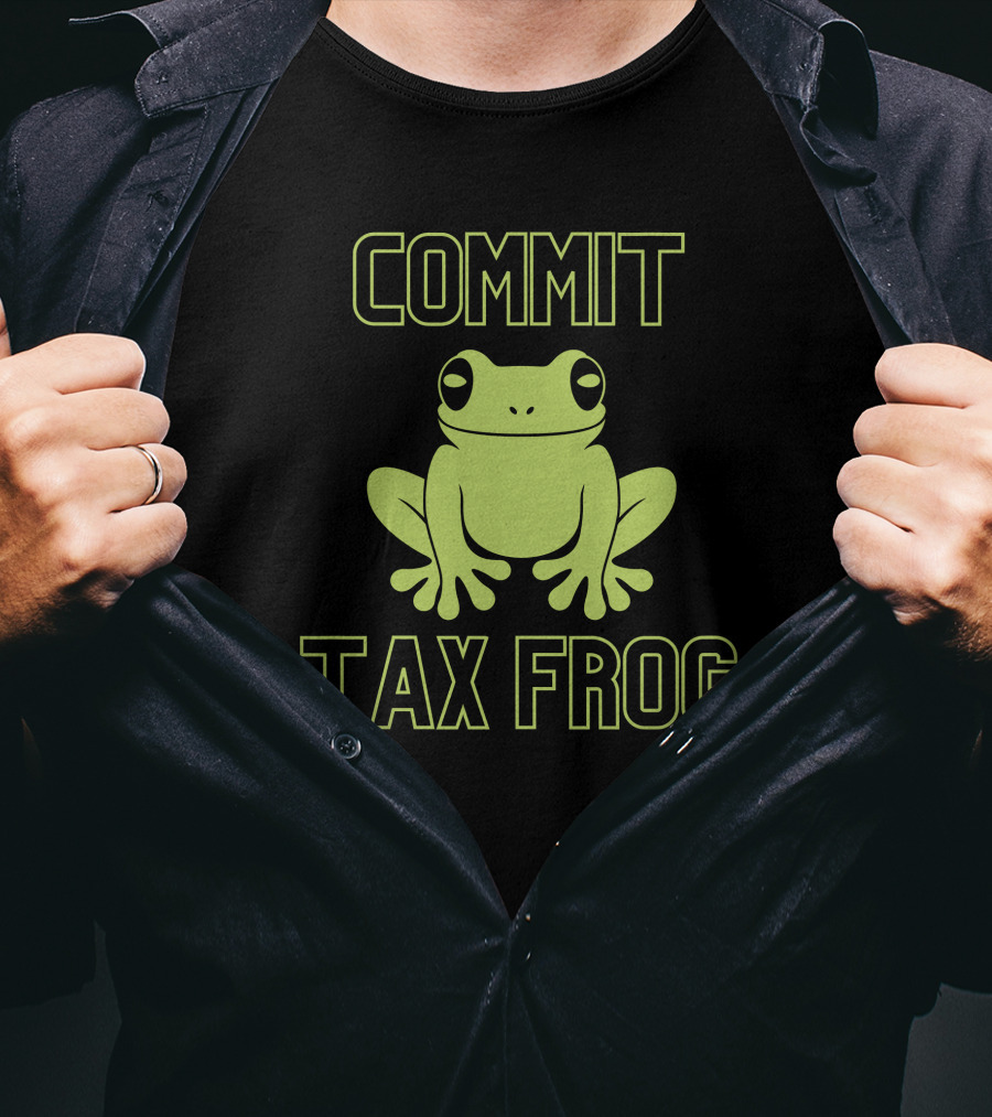 Commit Tax Frog Crewneck T-Shirt