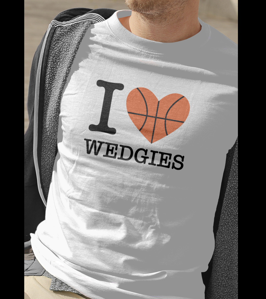 Pardon My Take I Love Basketball Wedgies T-Shirt