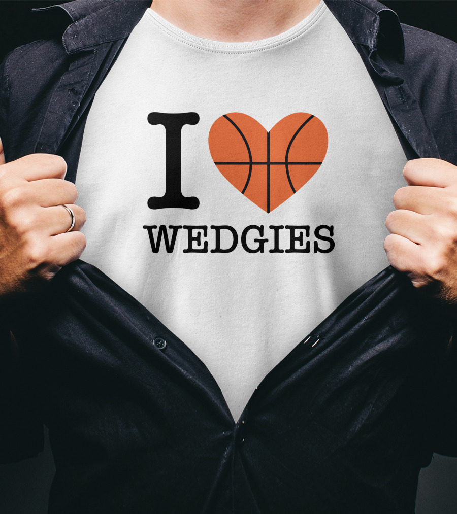 Pardon My Take I Love Basketball Wedgies T-Shirt
