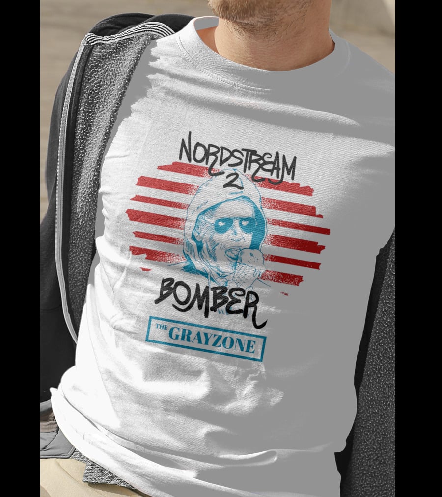 Nordstream 2 Bomber The Grayzone T-Shirt