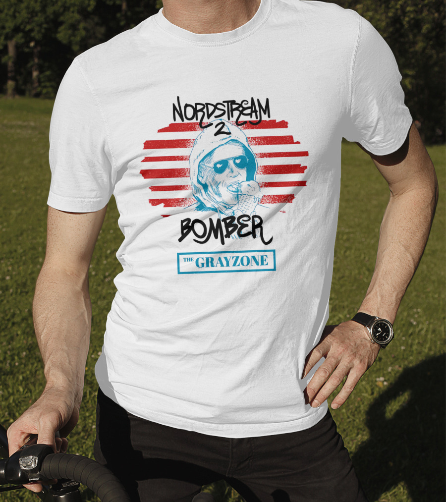 Nordstream 2 Bomber The Grayzone T-Shirt