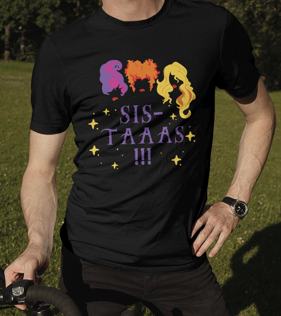 Sis Taaas Magic Hair Trio With Stars T-Shirt