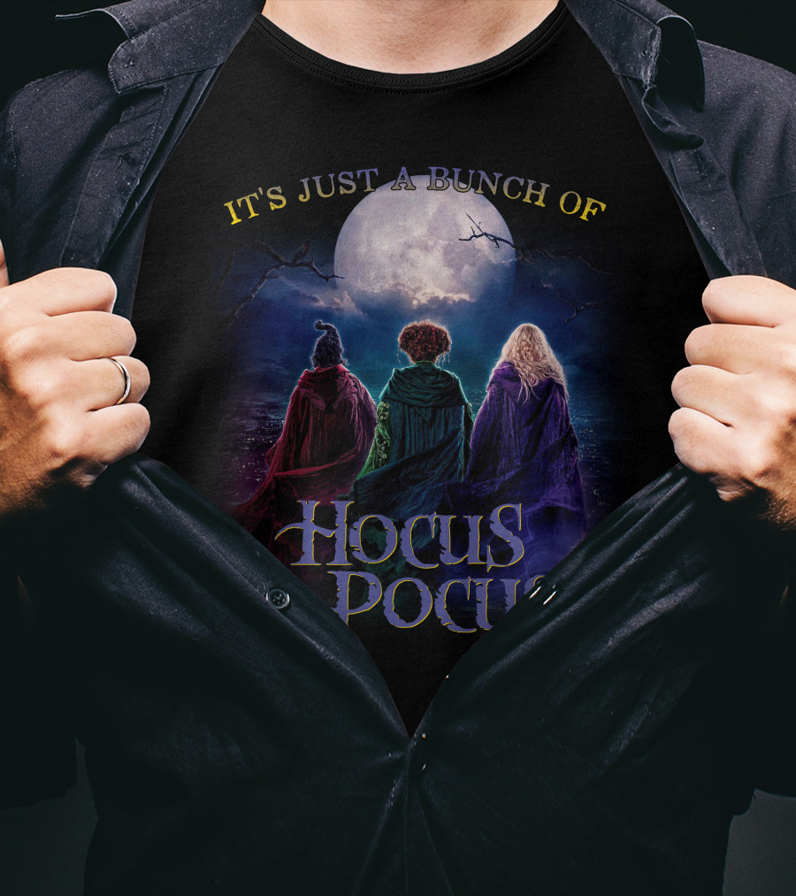 It's Just A Bunch Of Hocus Pocus Moon Trio T-Shirt