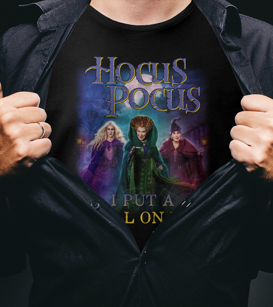 Hocus Pocus I Put A Spell On You T-Shirt