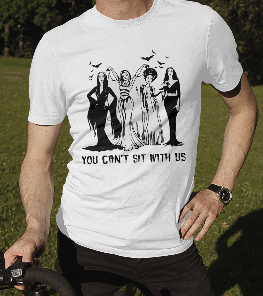 You Can’t Sit With Us Gothic Horror Icons T-Shirt