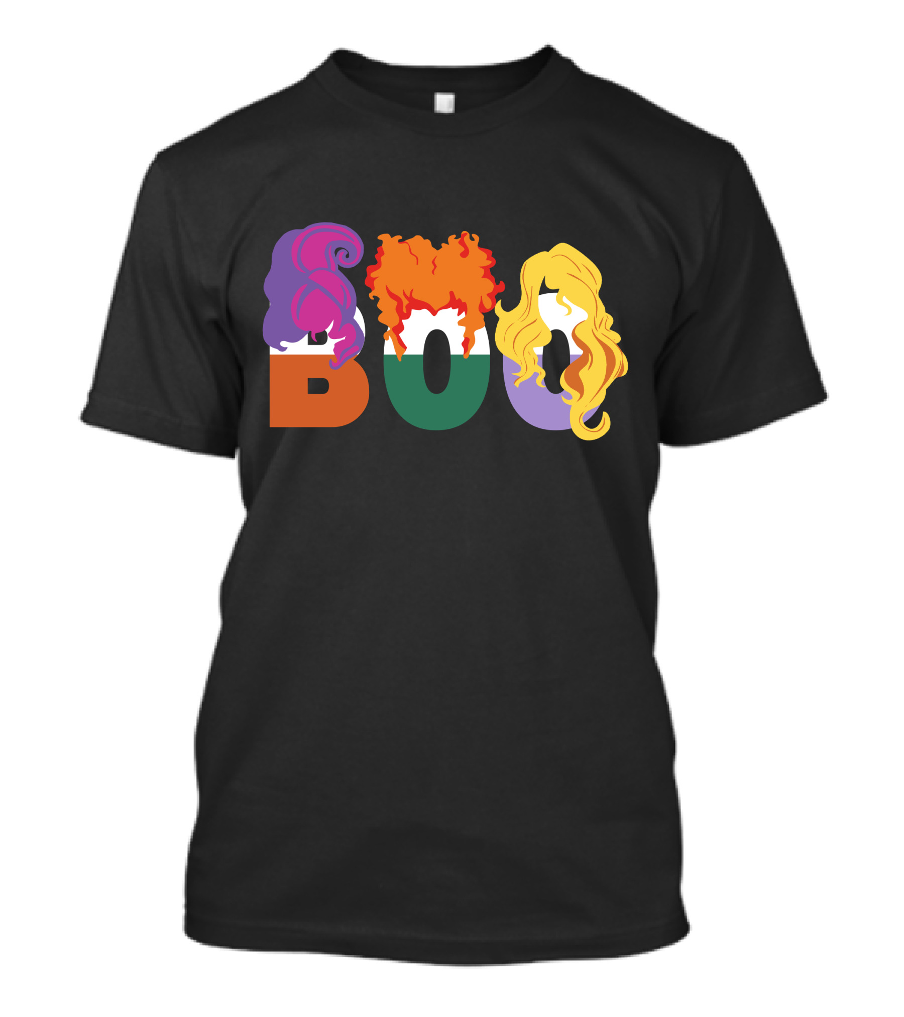 Boo HP01 Sanderson Sisters Halloween Hair T-Shirt