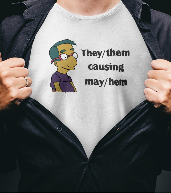 They Them Causing May Hem Cartoons T-Shirt
