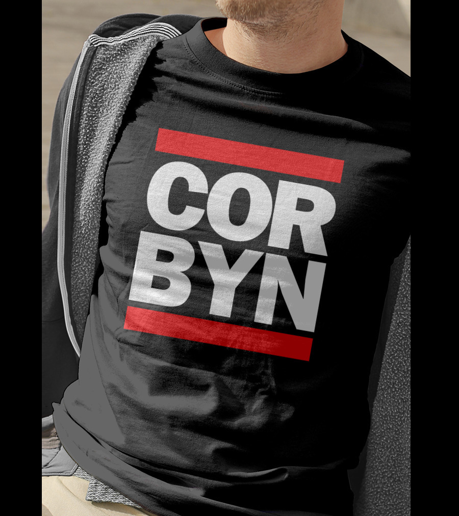 Fernando Morais Corbynista Corbyn Bold Red Lines T-Shirt
