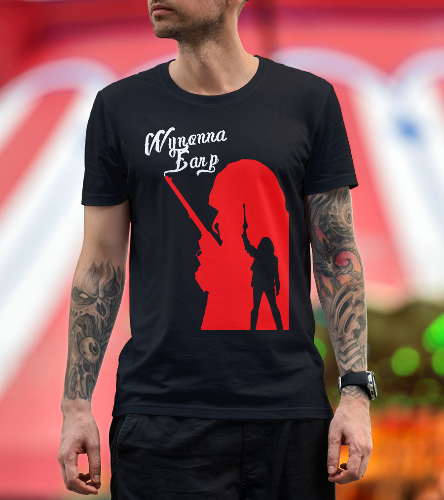 Wynonna Earp Silhouette With Gun T-Shirt