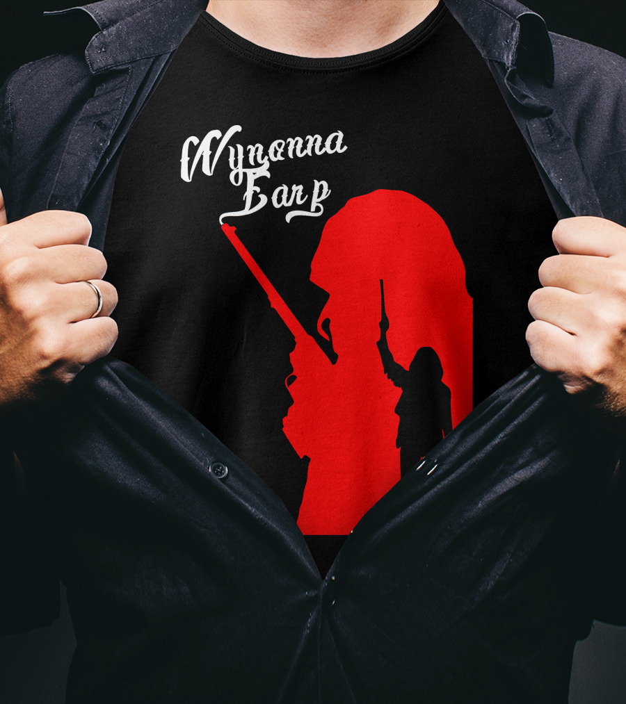 Wynonna Earp Silhouette With Gun T-Shirt