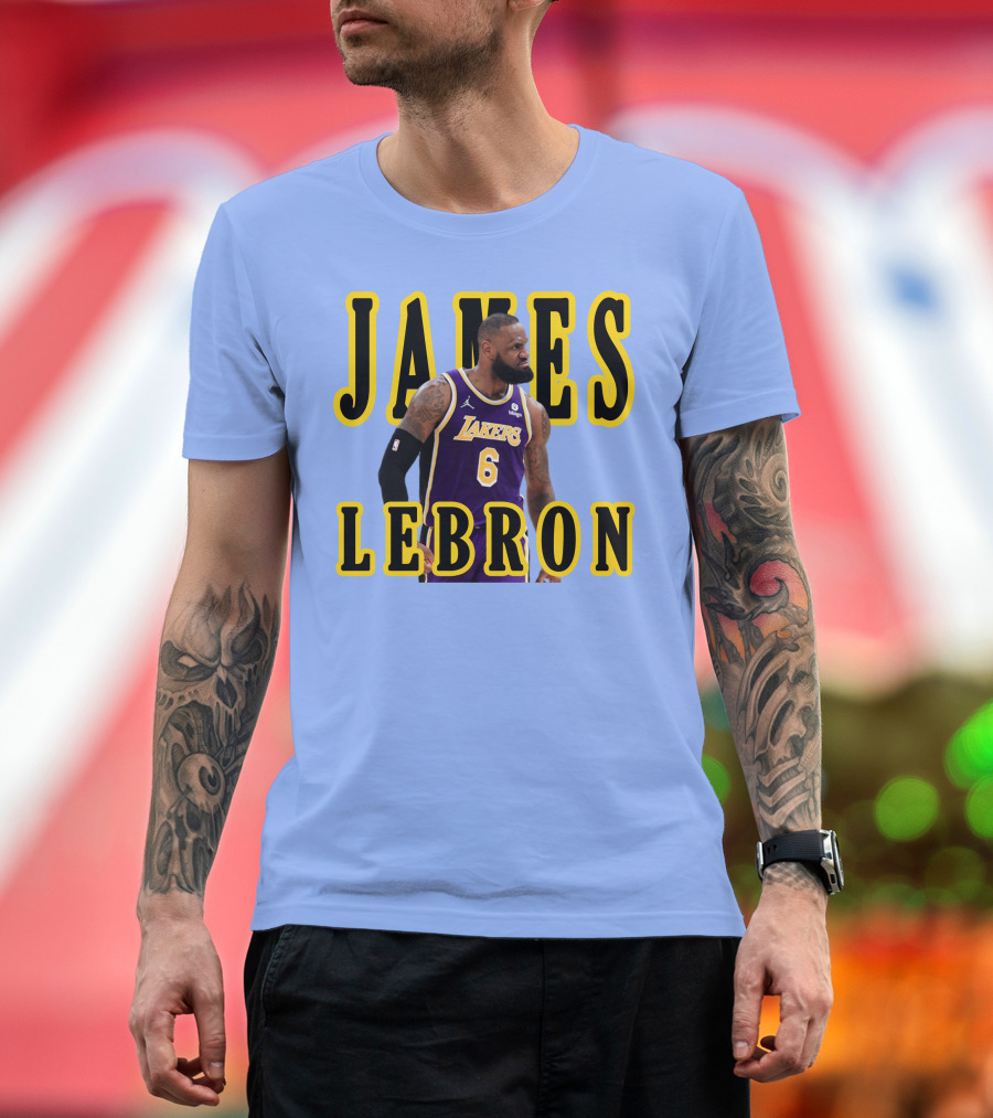 LeBron James Lakers Breakthrough Victory Performance T-Shirt