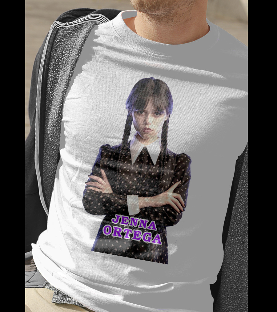 Jenna Ortega Iconic Braided T-Shirt